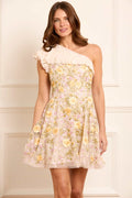 Florine One-Shoulder Mini Dress