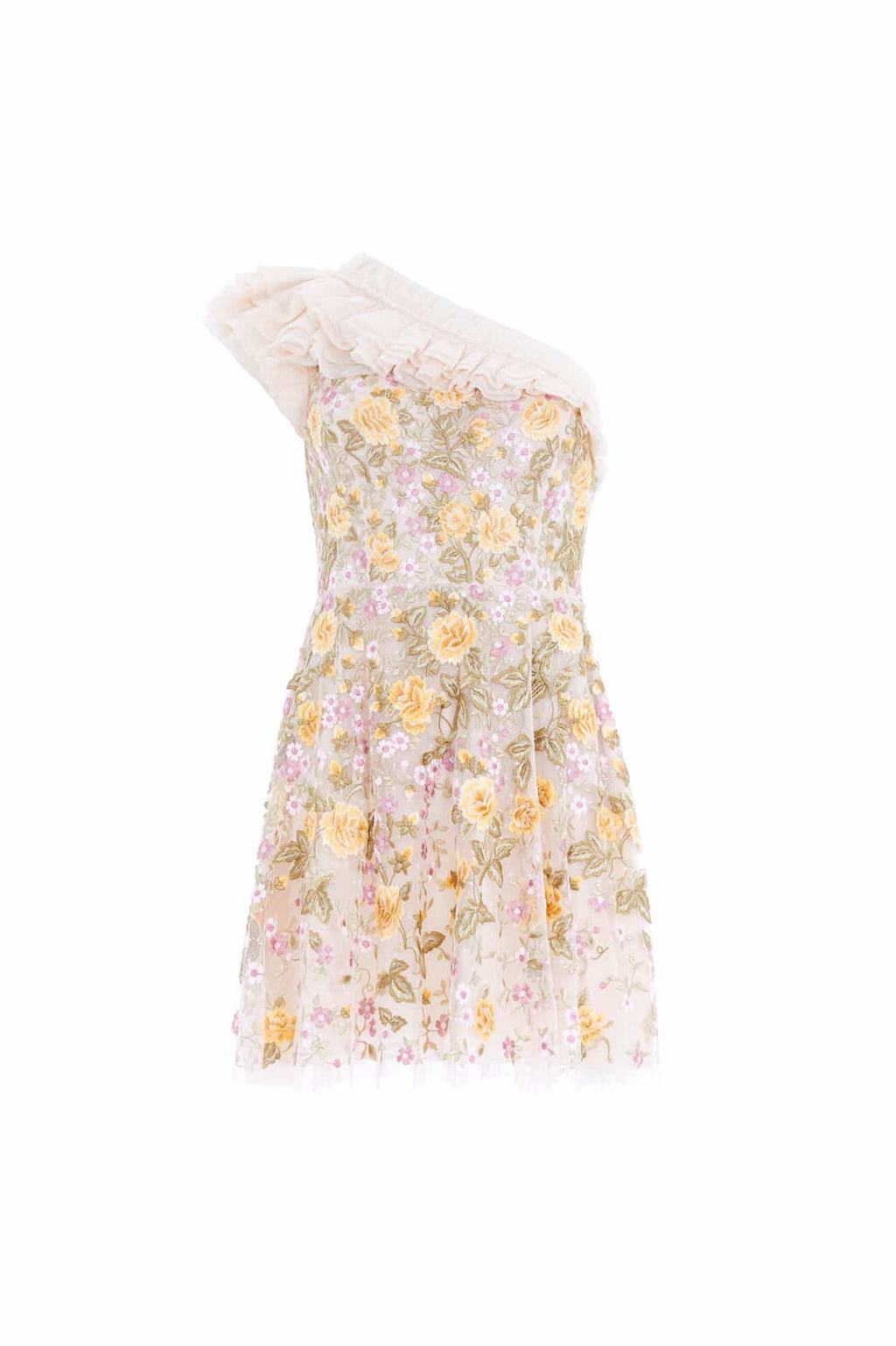 Florine One-Shoulder Mini Dress