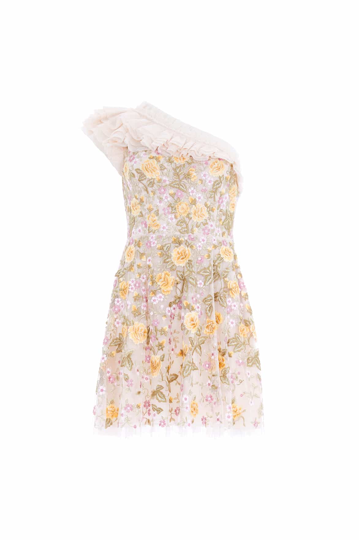 Florine One-Shoulder Mini Dress