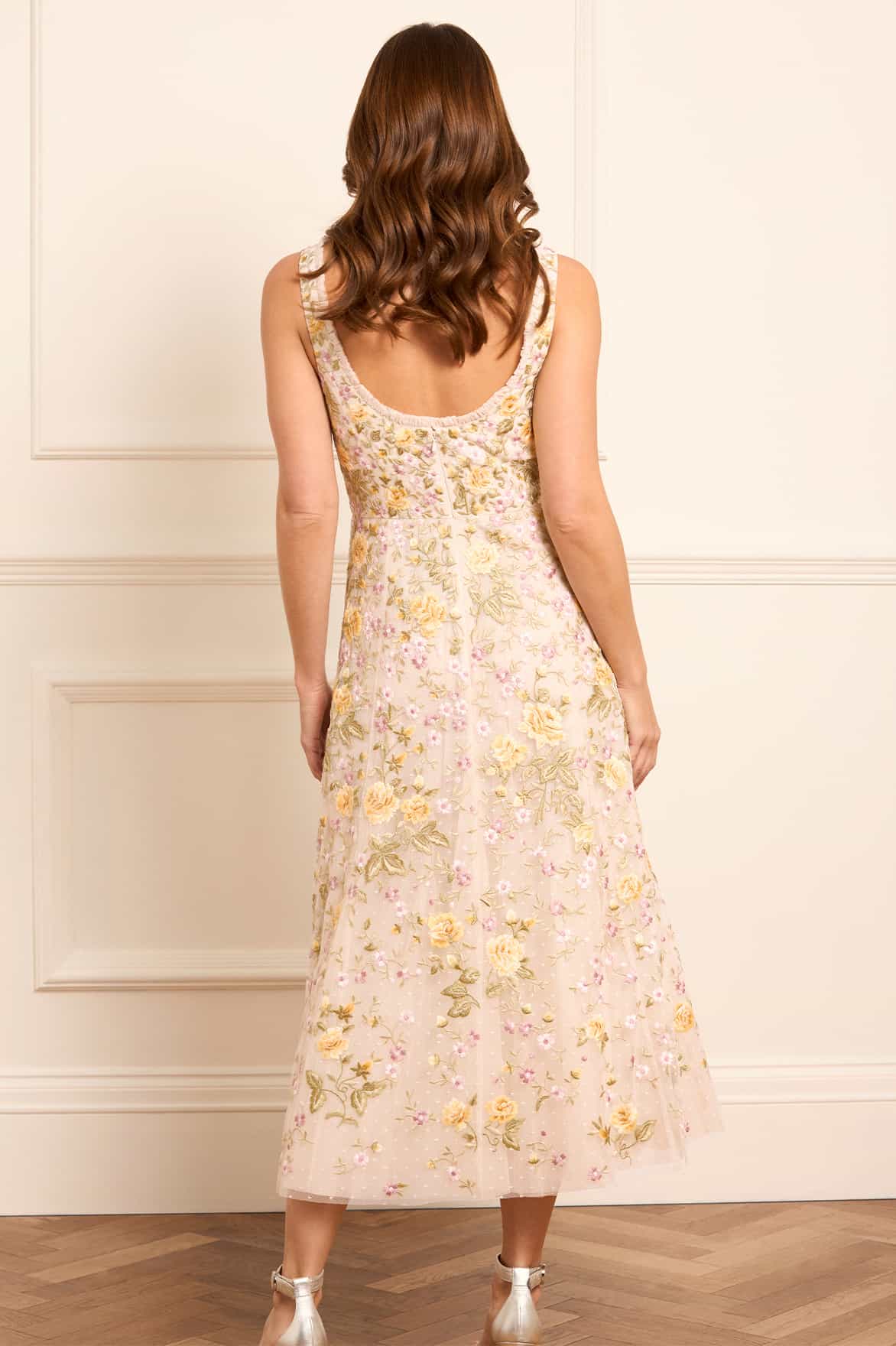 Florine Scoop Neck Ballerina Dress