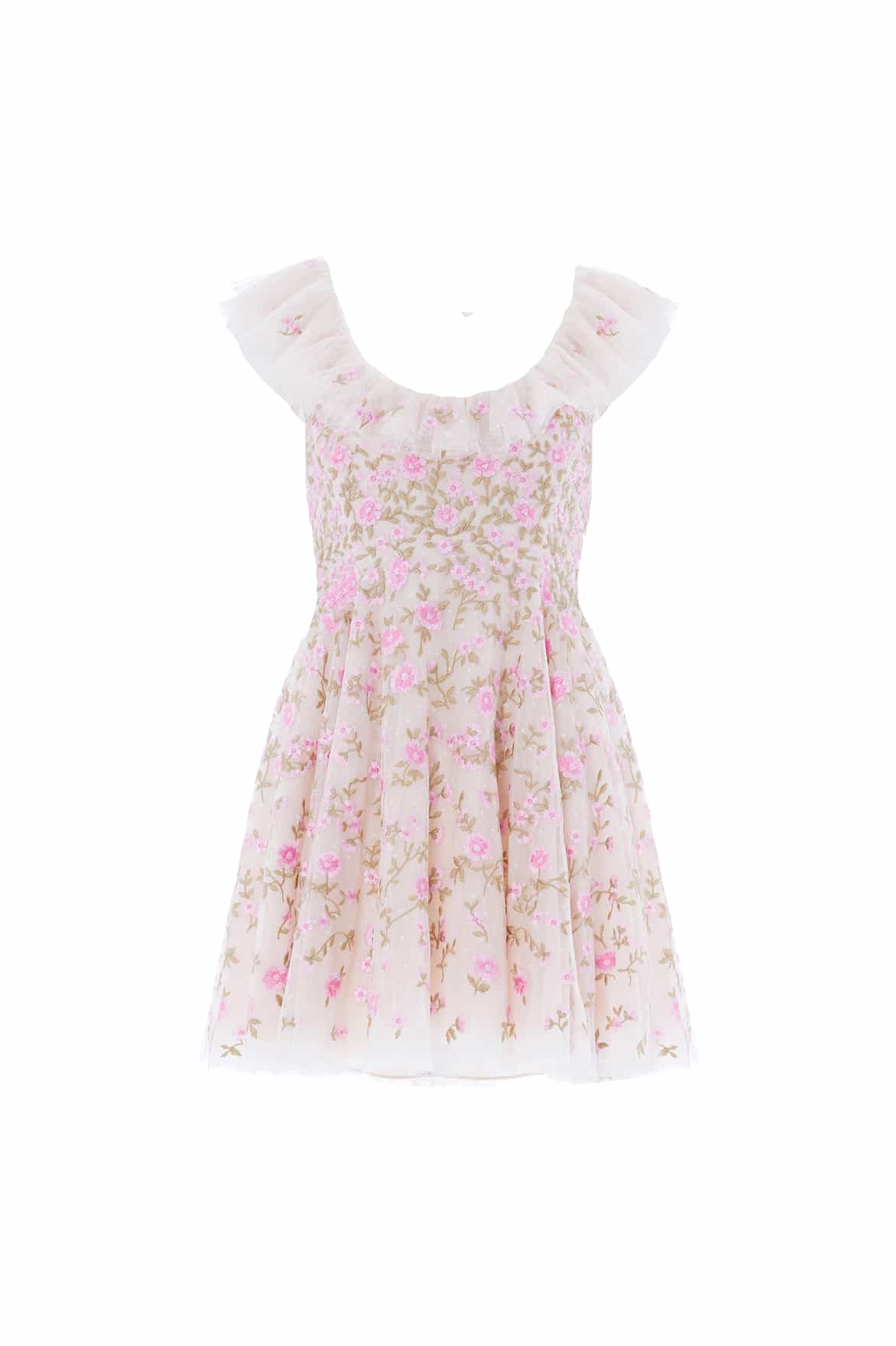 Lea Ditsy Micro Mini Dress