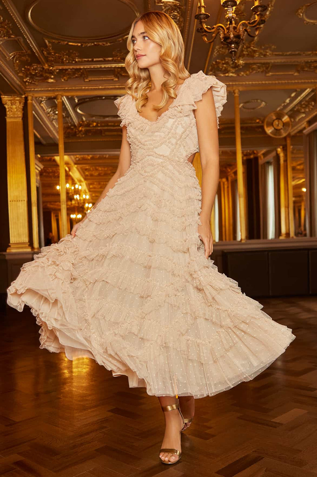 Lola Backless Ballerina Dress