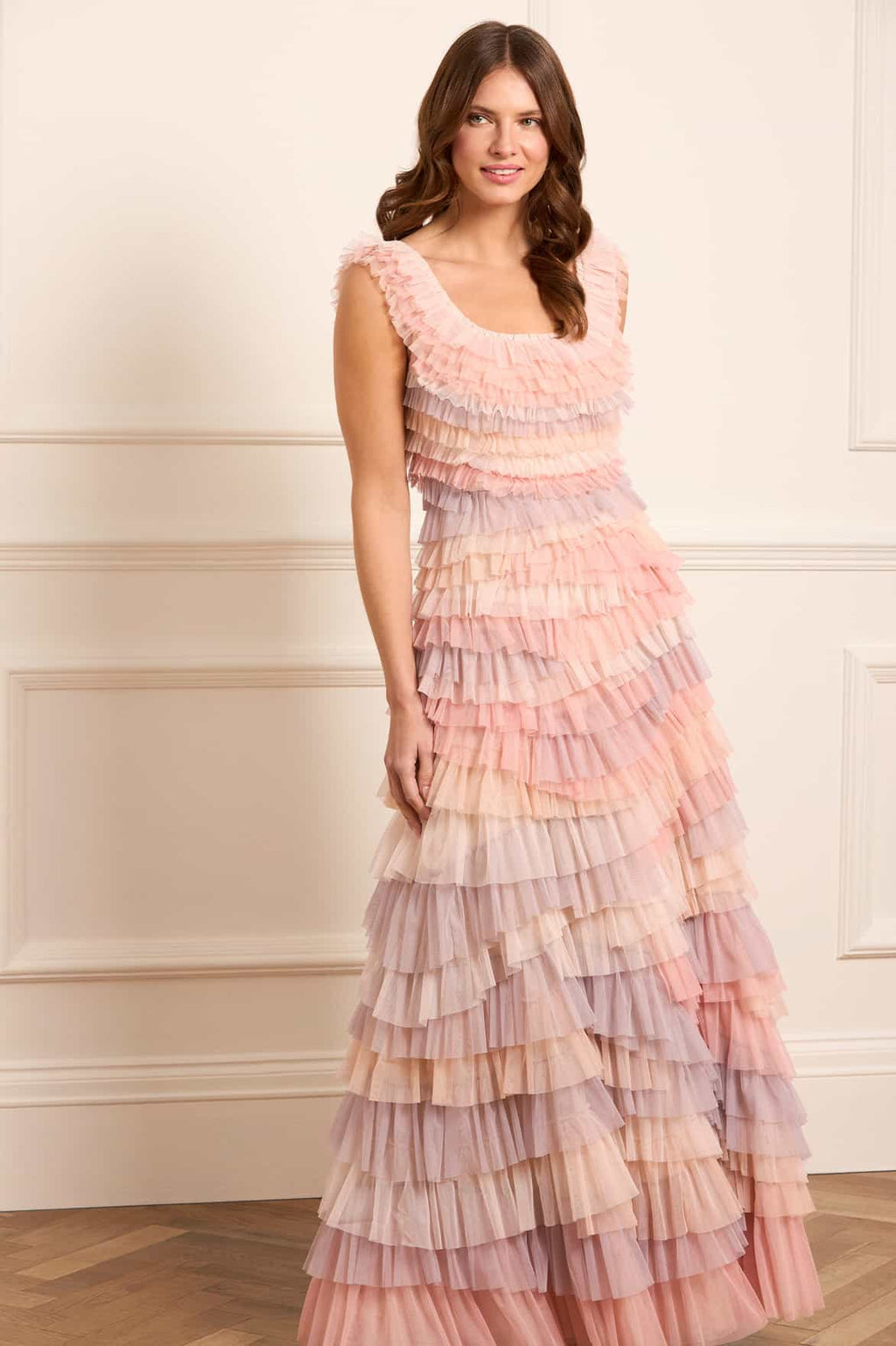 Petra Ruffle Gown