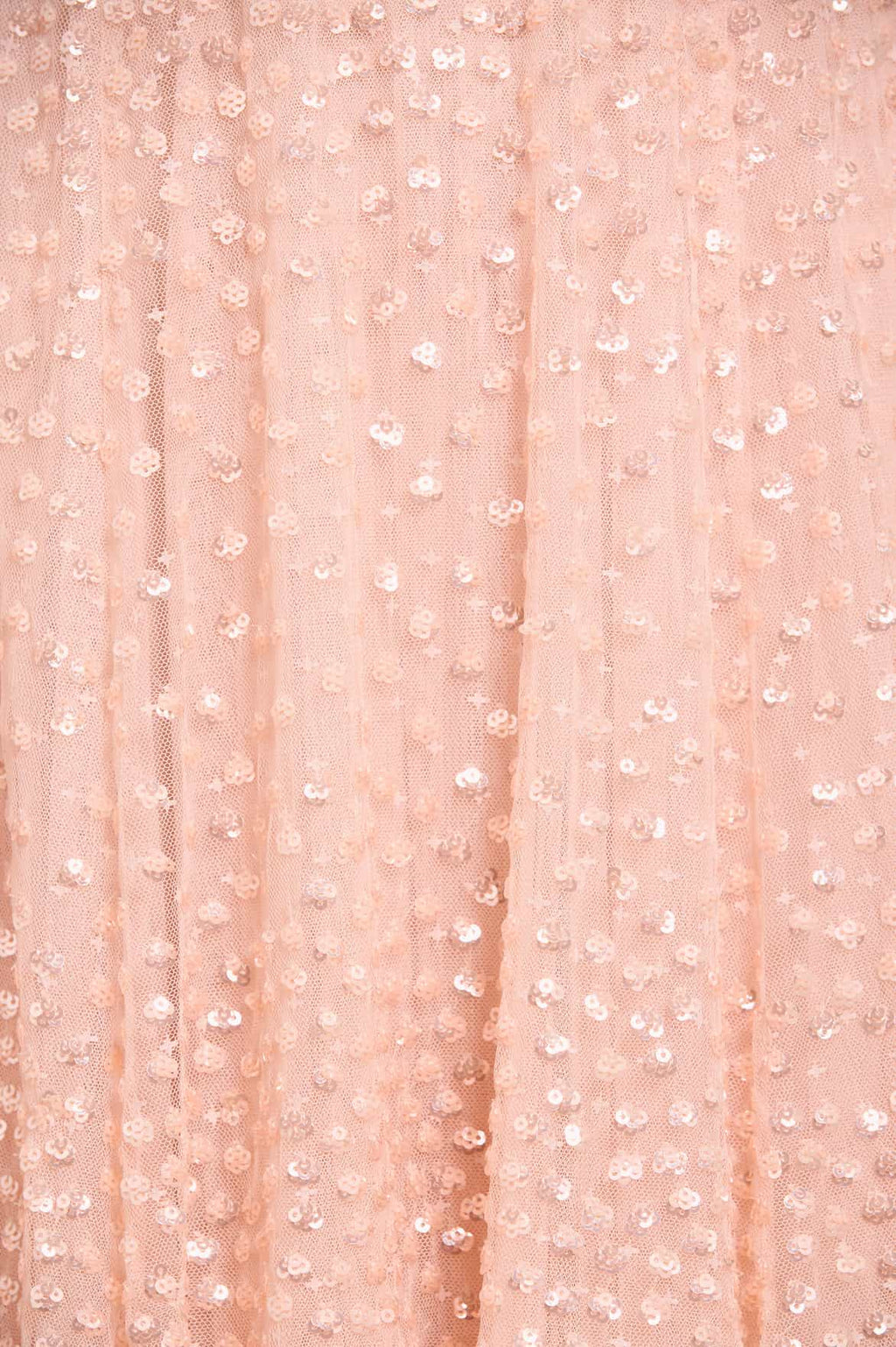 Scatter Dot Round Neck Short Sleeve Ankle Gown