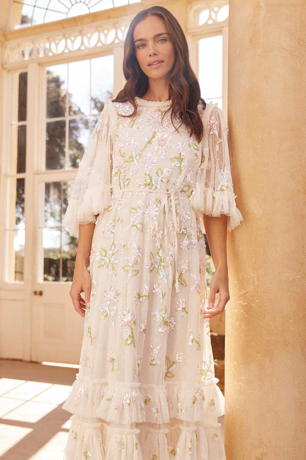 Sequin Dandelion Gloss Ballerina Dress