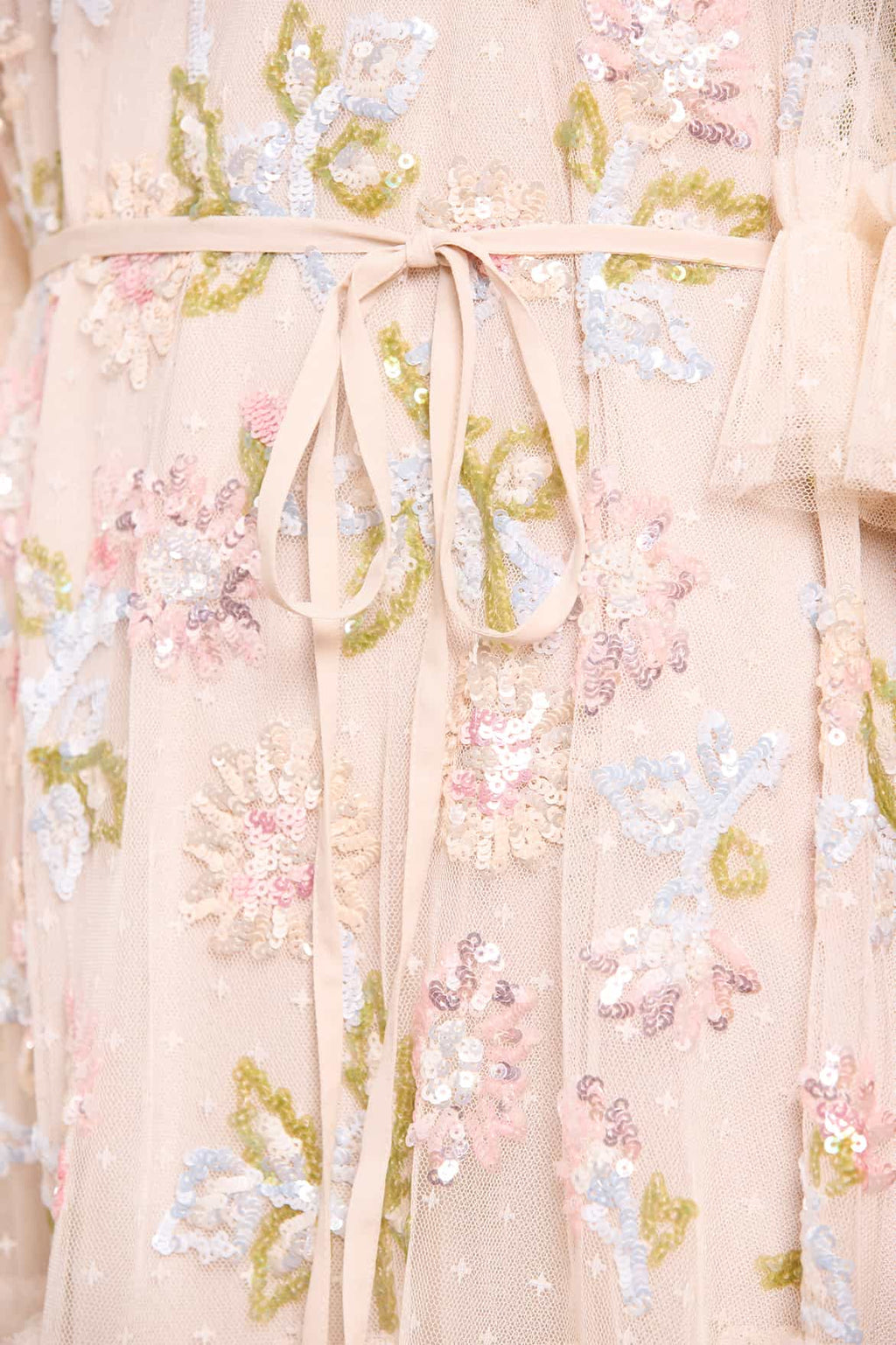 Sequin Dandelion Gloss Mini Dress