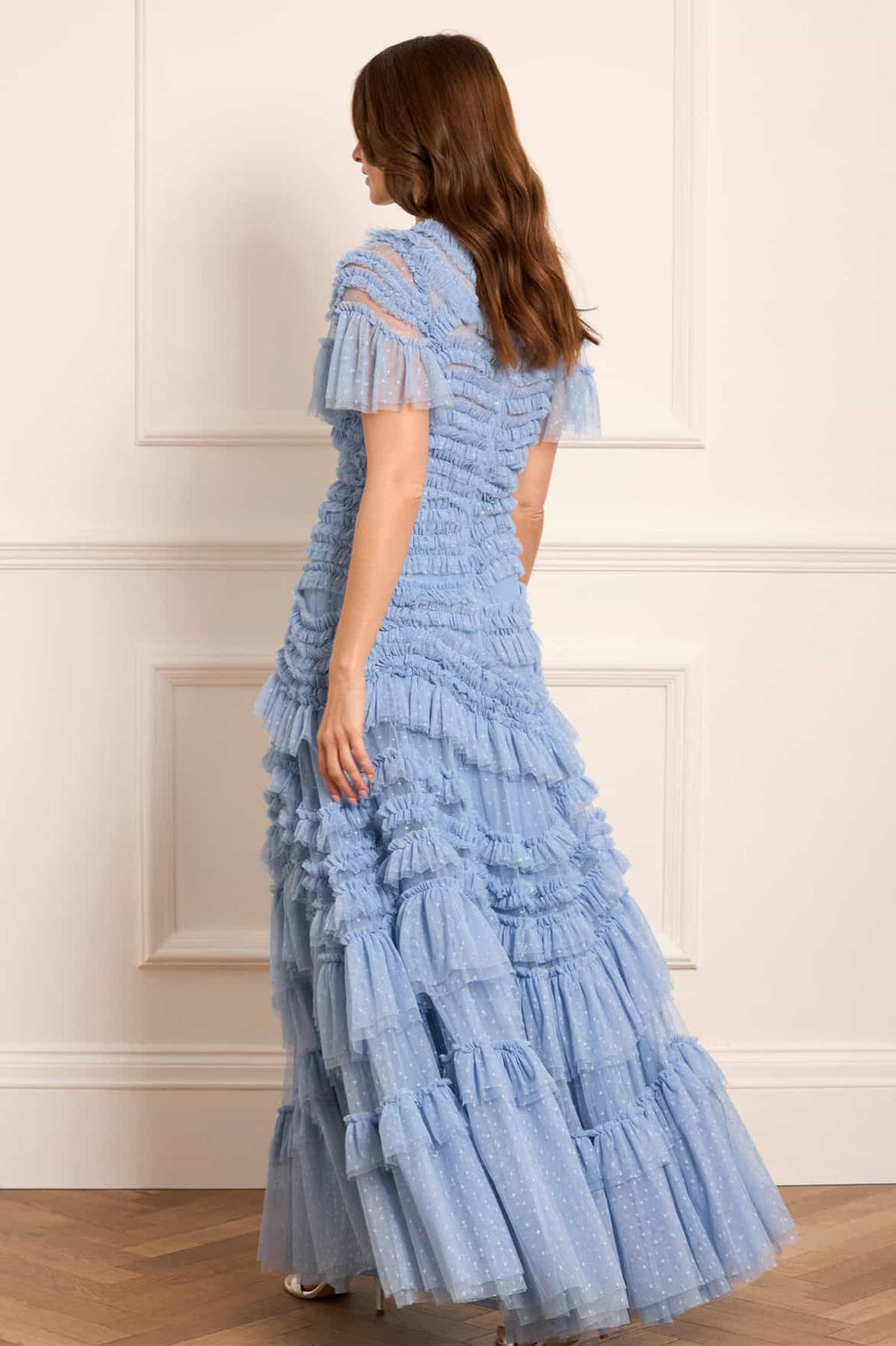 Wild Rose Short Sleeve Gown