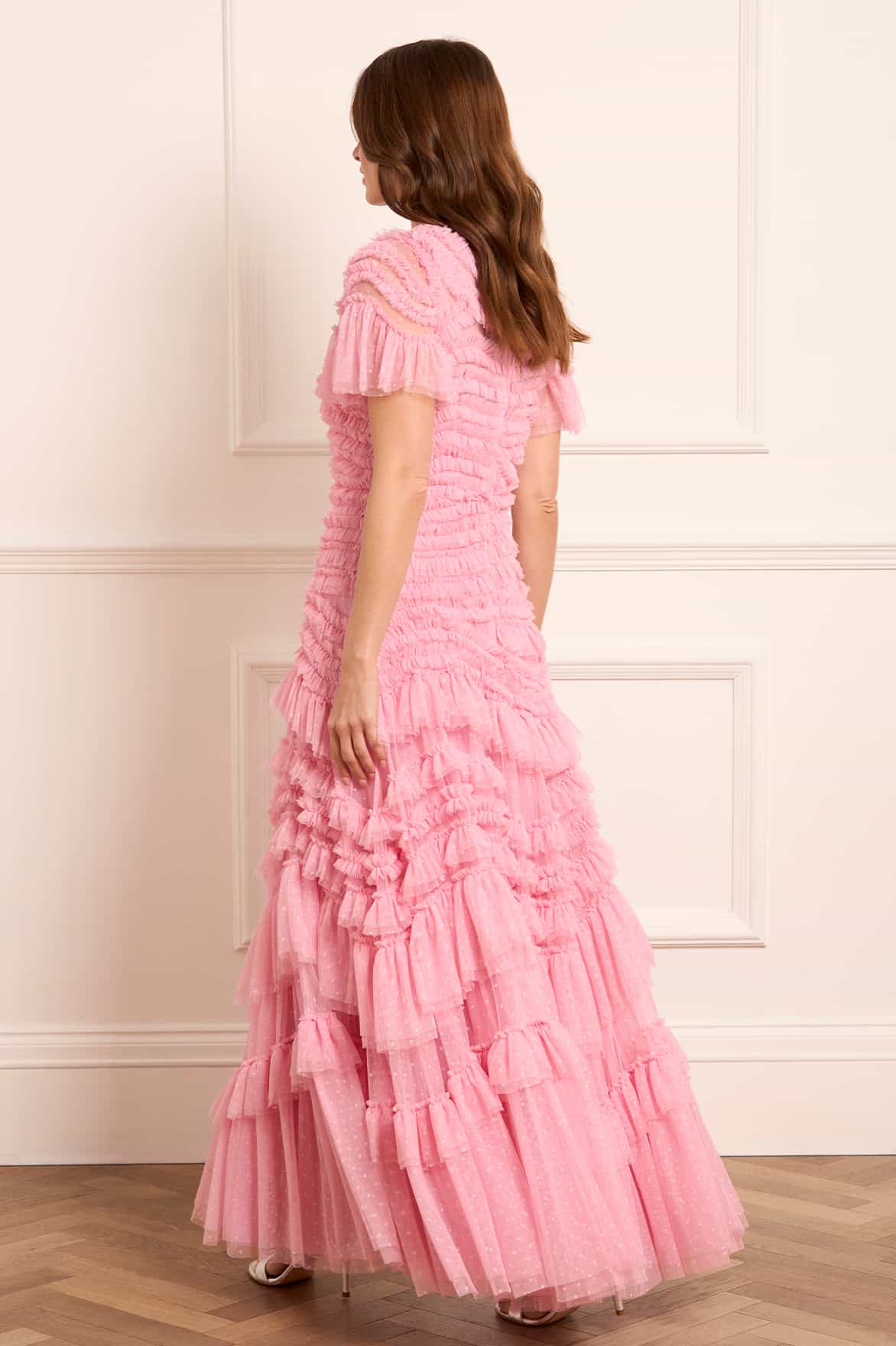 Wild Rose Short Sleeve Gown